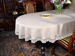 Knowing the basics of sewing, it will be easy to make an oval tablecloth. Oval Linen Tablecloth Lace Tablecloth Dinner Table Linens Etsy