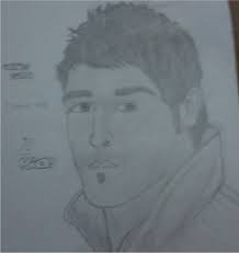 David villa hairstyle is very sensational enough to make it more elegant and handsome. David Villa Drawing By Magicomido Dragoart Com
