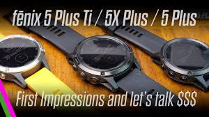 The garmin fenix 5s plus has 3 designs options: Garmin Fenix 5 Plus Ti 5x 5 Comparison 2018 Vs 2017 Youtube