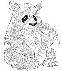 various panda coloring pages printable 101 coloriage mandala animaux lion de camion pompiers