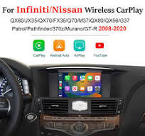 Wireless Apple CarPlay Android Auto Interface For Infiniti QX60 QX70 Q70 Nissan Patrol 2008-2020 Aftermarket CarPlay Upgrade Retrofit Module - ...