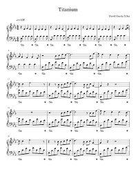 Print And Download In Pdf Or Midi Titanium David Guetta Ft Sia Free Sheet Music For Piano Made B Piano Sheet Music Free Flute Sheet Music Piano Sheet Music