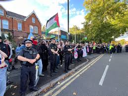 We spoke to the people protesting outside an asylum hotel in Greater Manchester