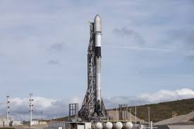 SpaceX launch today featuring Falcon 9 and Starlink satellites