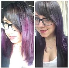 • use a sulfate free shampoo to maintain color. Deep Purple Dream Manic Panic On Dark Hair