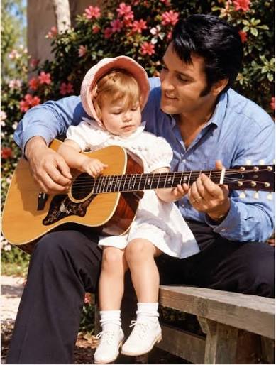 Elvis Presley's loving relationship with daughter Lisa Marie Presley