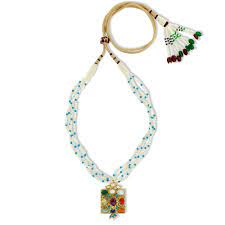 Turquoise Navagraha Necklace Indian Bridal Jewelry Bridal Jewelry Bridal Jewellery Indian Classic Pearls