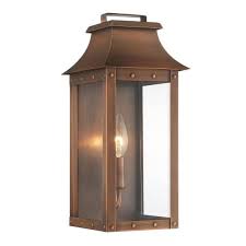 Acclaim Lighting Manchester Collection 1 Light Copper Patina Outdoor Wall Lantern Sconce 8413cp The Home Depot Outdoor Light Fixtures Wall Mount Light Fixture Outdoor Wall Lantern