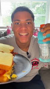 Guy Eating A Lot of Mayo