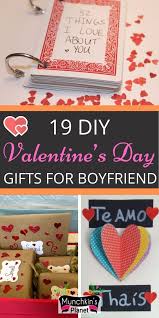 In this list of diy valentine's day gifts, you'll find crafty kits that will make working with your hands a breeze—and fun, too! 26 Cute Romantic Valentine S Day Gifts For Boyfriend Munchkins Planet Romantic Diy Gifts Diy Valentine Gifts For Boyfriend Diy Valentines Gifts