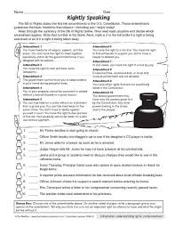 Constitution Day Worksheet Bill Of Rights The Mailbox Social Studies Worksheets Social Studies Notebook Social Studies Elementary
