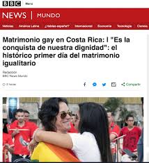 Matrimonio igualitario | se trata de la defensora del pueblo porteña florencia kravetz. Asi Reporto La Prensa Internacional La Vigencia Del Matrimonio Igualitario En Costa Rica El Observador Cr