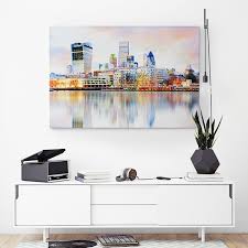 Schone Fotoleinwand Mit London Skyline Von Canvaspicasso