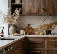 Explore 29 Stylish Ideas for Modern Walnut Kitchen Cabinets