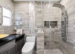Browse 239 pictures of bathroom tile designs. Atwater Village Bathroom Tiles Beach Style Bathroom Los Angeles By Spazio La Tile Gallery Houzz