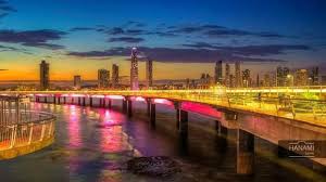 Hermoso El Paisaje Por La Cinta Costera 3 En Panama Ya Sea De Dia O De Noche Espectacular Panama City Panama Panama Vacation