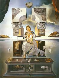 Salvador Dali The Madonna Of Port Lligat Second Version Oil On Canvas 1950 Salvador Dali Art Dali Art Dali Paintings