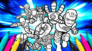 Our super hero squad coloring pages in this category are 100% free to print, and we'll never charge you for using, downloading, sending, or sharing them. Marvel Super Hero Squad Coloring Page Avengers Cartoon Coloring Youtube