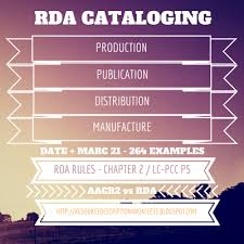 Rda Production Publication Distribution Manufacture Date Marc 264 Http Librarianshipstudies Blogspot Com 20 Library Classification Literature Teacher Rda