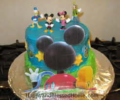 4.8 out of 5 stars 6. Mickey Mouse Cake Happy And Blessed Home