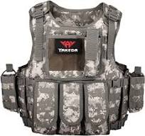 Amazon.com : YAKEDA Outdoor Tactical Airsoft Vest Adjustable ...
