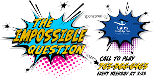 No matter how simple the math problem is, just seeing numbers and equations could send many people running for the hills. The Impossible Question Kicks 96 Wqlk Fm