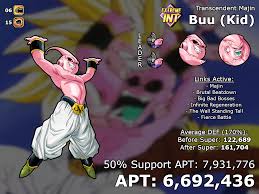Eza Int Kid Buu Apt Def Dbzdokkanbattle
