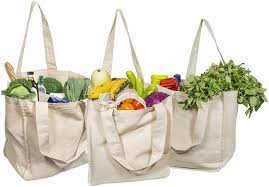 Free shipping on orders over $25 shipped by amazon. Amazon Com Best Canvas Grocery Shopping Bags Canvas Grocery Shopping Bags With Handles Cloth Grocery Tote Bags Reusable Shopping Grocery Bags Organic Cotton Washable Eco Friendly Bags 3 Bags