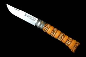 Hand Sculpted Opinel By Massogeppetto Opinel Knife Opinel Knife