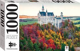 Neuschwanstein was built by king ludwig ii, the eccentric ruler of bavaria in the mid 1800s. Buy Neuschwanstein Castle In Autumn Germany Puzzle In Merchandise Sanity