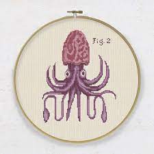 We provide full patterns complete with picture and code. Squid Cross Stitch Pattern Instant Download Pattern Pdf Etsy Cross Stitch Patterns Cross Stitch Embroidery Stitch Patterns