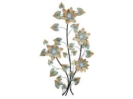 Australia country landscape farm metal wall art. Crystal Flowers Metal Wall Art Blue Flowers Metal Wall Hanging Libra