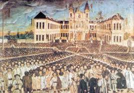 În ţara românească, pe 9 iunie 1848, are loc la islaz o adunare la care se citeşte proclamaţia. La 29 Mai 1848 Dieta De La Cluj Care Ii Reprezenta In Principal Pe Maghiari A Votat Anexarea Transilvaniei La Ungaria Nesocotind VoinÅ£a MajoritÄƒÅ£ii Romanilor Ardeleni Cer Si Pamant Romanesc