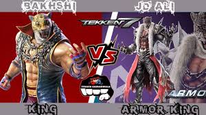 Tekken 7 Bakhshi King Vs Jd Ali Armor King