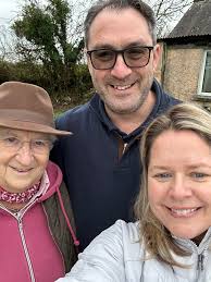 Spending a few days in Ireland visiting David's family. 🍀 Day one included  a trip to Castlerea to see the Galvin cottage my mom, aunt, and cousin are  rehabbing. It's going to