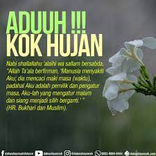 Mengapa Mengeluh Sedangkan Hujan Adalah Ketetapan Allah Dan Membawa Rahmat Https Www Facebook Com Dakwahsunnahdotc Learn Islam Quran Quotes Islamic Quotes