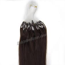 15 inch #1b natural black clip in human hair extensions 7pcs. 16 Inch 2 Dark Brown Micro Loop Human Hair Extensions 100s