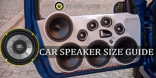 The majority of car speakers are a standard size unless you go for something very custom. Car Speaker Sizes What Size Speakers Fit In My Car