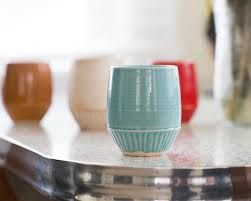 Many contemporary bars and restaurants use stemless glasses as they are easy to store and are suitable for the dishwasher. Ceramic Wine Glass Pottery Drinking Cups Wine Glass Etsy Pottery Wine Cups Pottery Ceramics