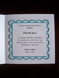 Ask for their intercession like you would ask for the prayers of your friends. 9 Confirmation Sponsor Gifts Ideas Confirmation Sponsor Gifts Confirmation Sponsor Confirmation