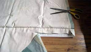 Hold the hem in place with pins placed vertically. How To Shorten Curtains The Easy Way How To Shorten Curtains Shorten Curtains How To Hem Curtains