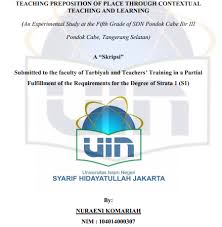 Contoh jurnal bahasa inggris kuantitatif. 20 Contoh Skripsi Bahasa Inggris Quantitative