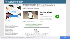 Enter your zte router ip address into your web browser's address bar enter your zte router username and password when prompted the list of user names and passwords is below. 2