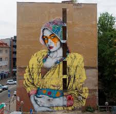 The Amazing Mural Veľke Oci In Bratislava Was Painted By The Irish Artist Fin Dac Over The Course Of 5 Days For 3d Street Art Street Art Street Art Graffiti