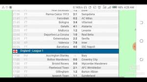 Get live soccer scores optimised for your mobile device at livescore.mobi. Livescore Cz Result Live Football Scores Fixtures Results
