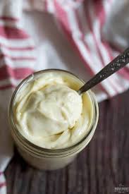 This Paleo Mayo Recipe Is Equal Parts Delicious And Easy To Make Make It In A Pinch With Common Pantry Ing Paleo Mayonnaise Recipe Paleo Mayonnaise Paleo Mayo