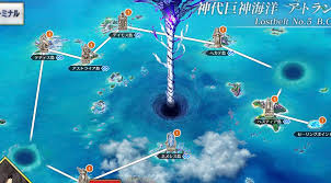Fgo アトランティスのマップってりゅうこつ座がモチーフだったりするのかな