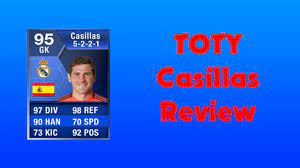 Casillas (born 20 may 1981) is a spanish footballer who plays as a goalkeeper for spanish club real madrid, and the spain national team. Fifa 13 Ut Toty Casillas Review With In Game Stats Youtube