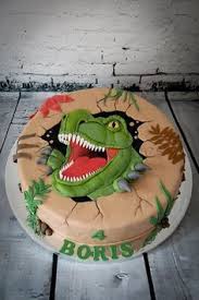 Dinosaur Birthday Cake For 6 Year Old Boy Dinosaur Cake 6 Birthday Google Search Dinosaur Birthday Cakes Dino Cake Boy Birthday Cake