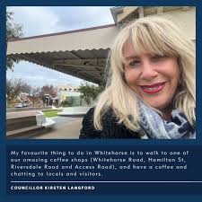 Get to know Cr Kirsten Langford, Kingsley Ward. 🌳 What do you love about  Whitehorse? The trees